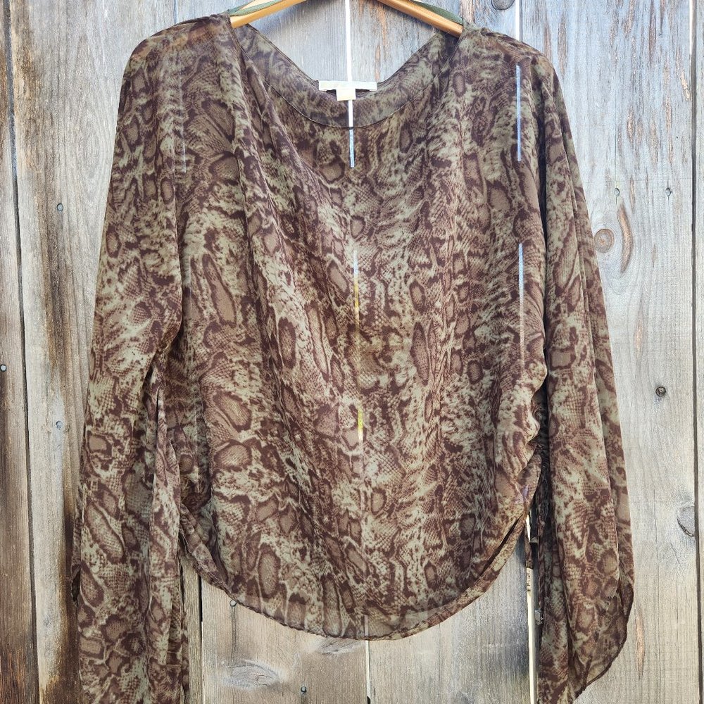 Michael Kors Animal Print Top